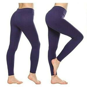 Womens Soft Stretch High Waisted Leggings Long Workout Yoga Pants Fitness